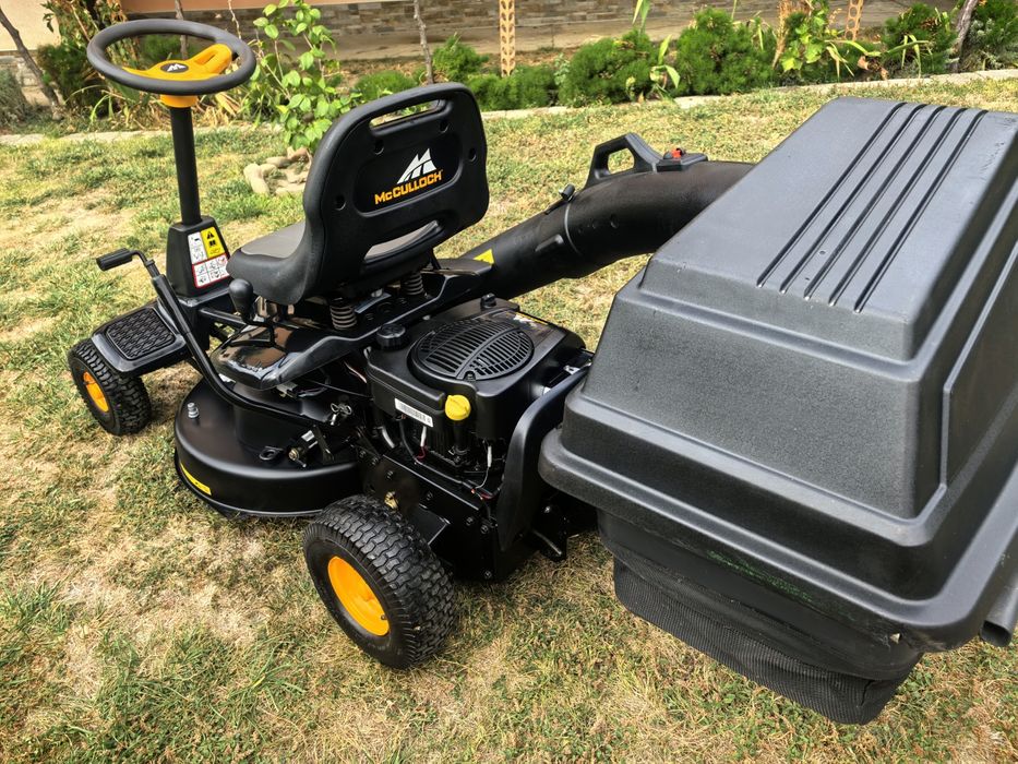 КАТО НОВА!! McCULLOCH MOWCART HUSQVARNA Тракторна косачка Трактор 5,5