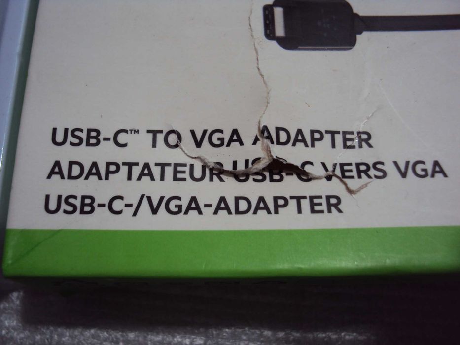 Adaptor Belkin USB-C la VGA negru