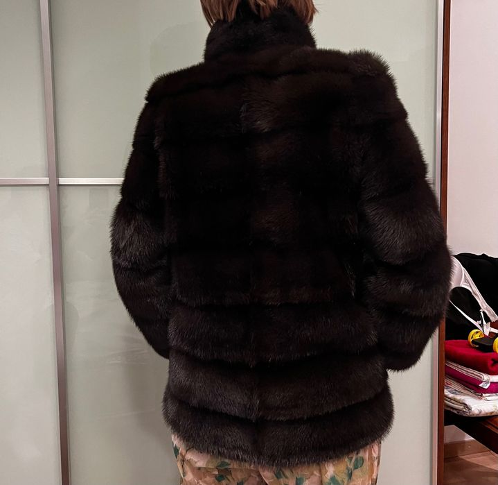 Норковая полушубка