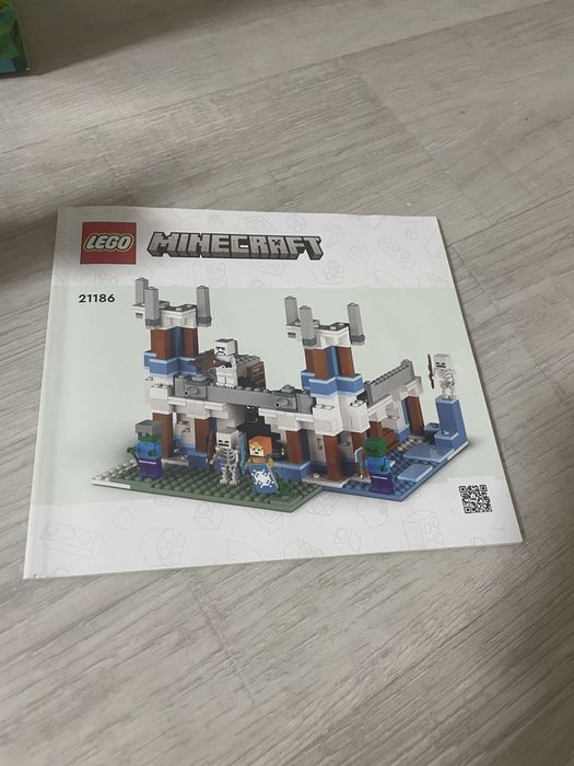 Лего майнкрафт 21186