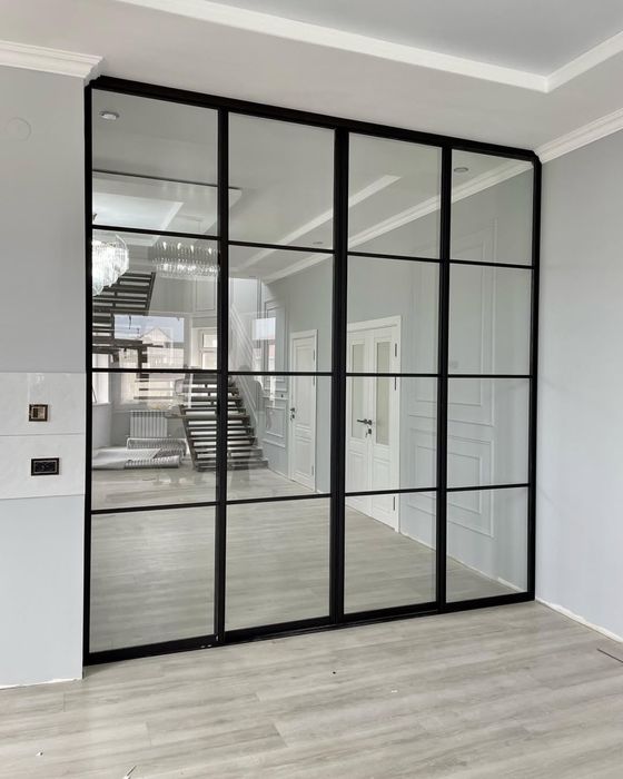 Межкомнатные раздвижные перегородки..