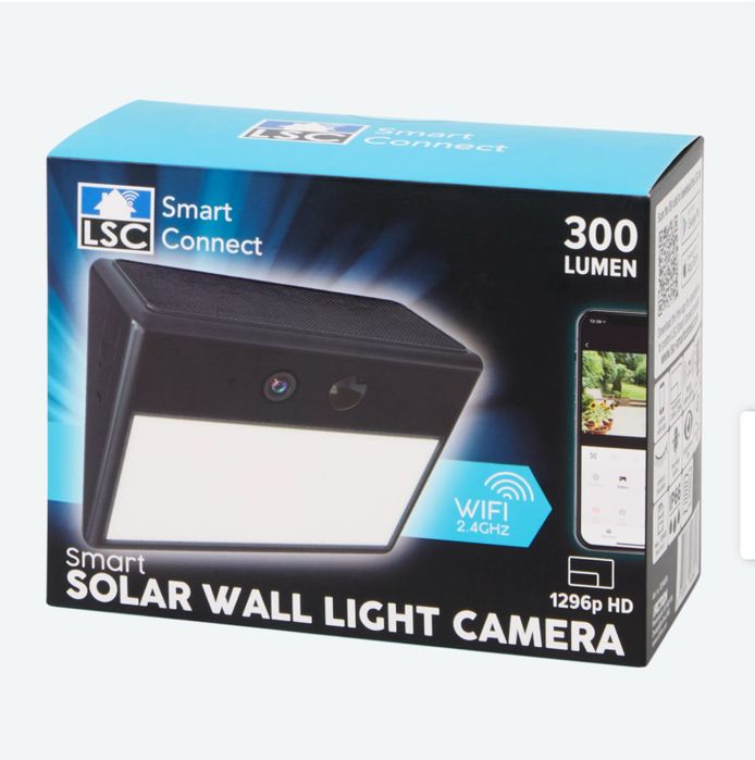 Cameră solară LSC Smart Connect cu iluminare