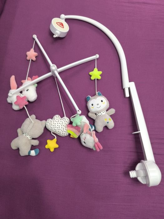 Carusel muzical mobil pentru patuț - Aiko & Yuki