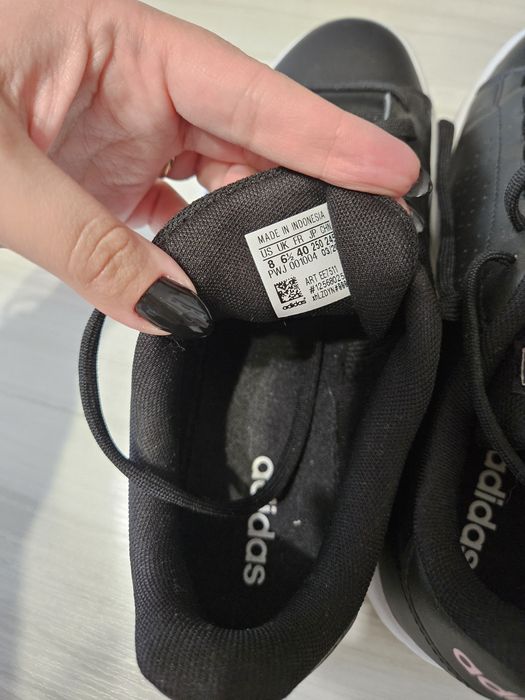 Дамски черни кецове Adidas