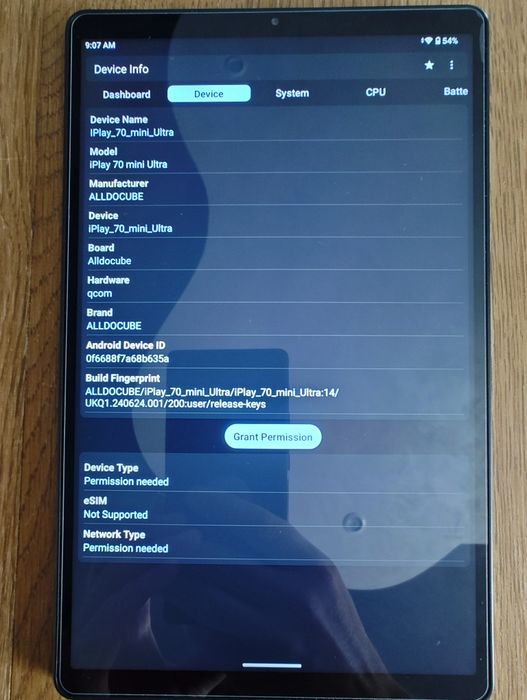 Таблет  Iplay mini 70 ultra 8/256 Gb