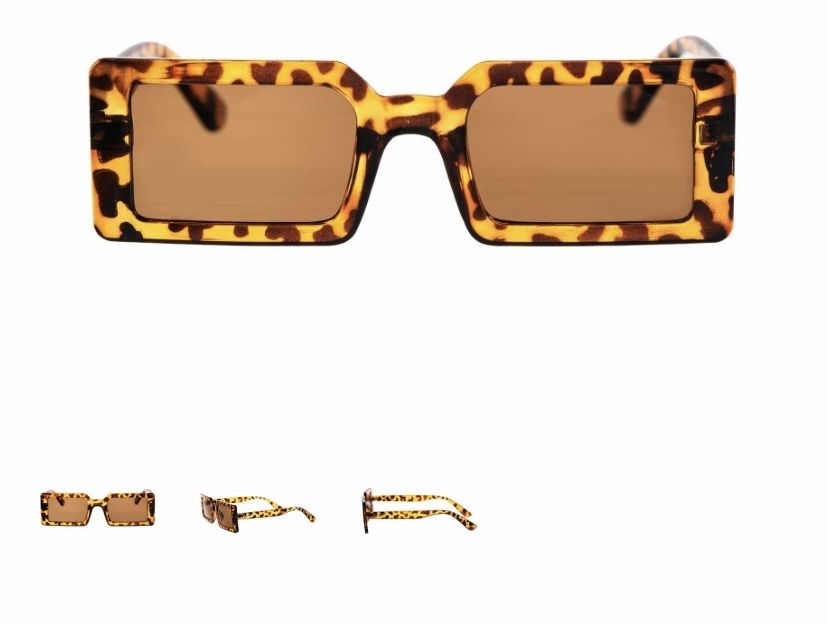 Ochelari de soare animal print damă
