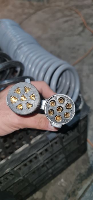 Кабель спиральный для прицепа