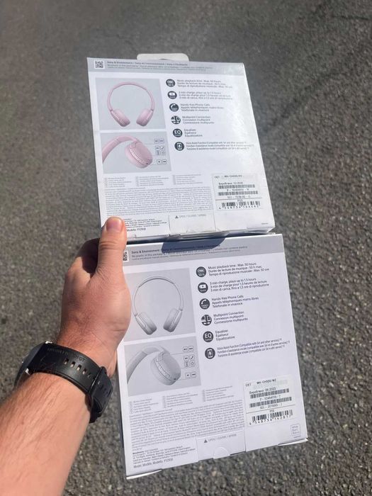 casti sony wh ch 520,noi,sigilate
