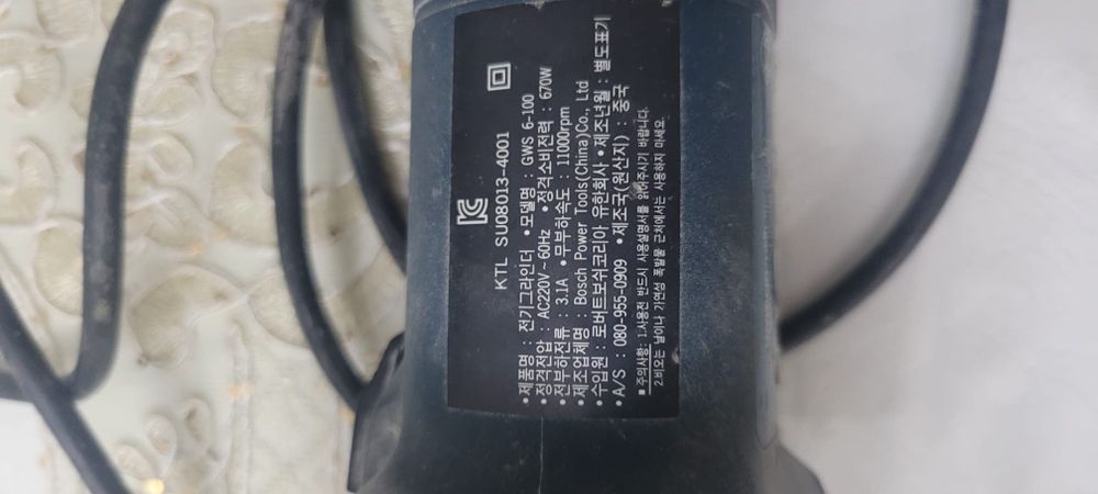 Bosch GWS 6-100 Professional | оригинал | болгарка 100 мм