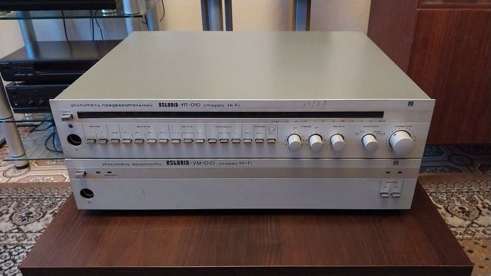 Эстония 010 Hi-Fi усилитель Radiotehnika СССР S90