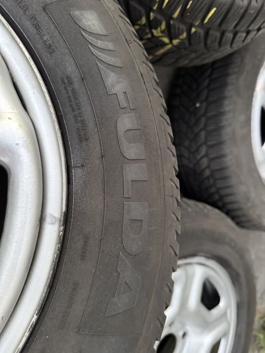 Roti jante Dacia Duster qashqai kadjar 215 65 16 Fulda iarna 7mm