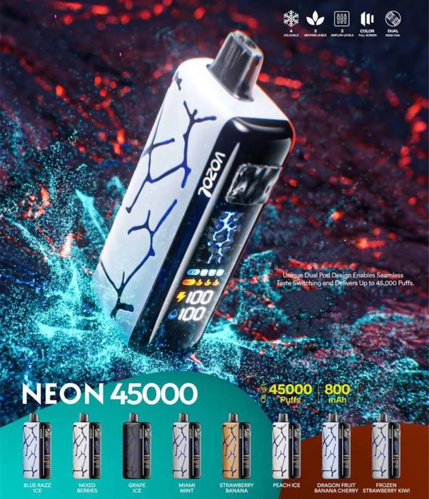 Vape Vozol neon 45000 de puffuri
