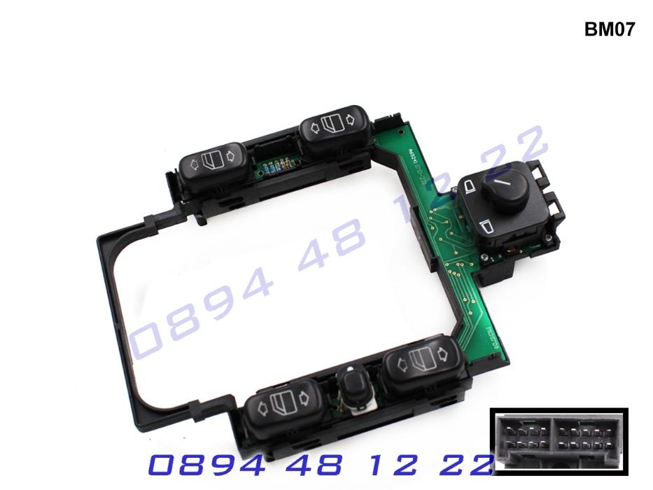 Бутони Копчета Управление Ел Стъкла Mercedes Мерцедес E W210 Е В210