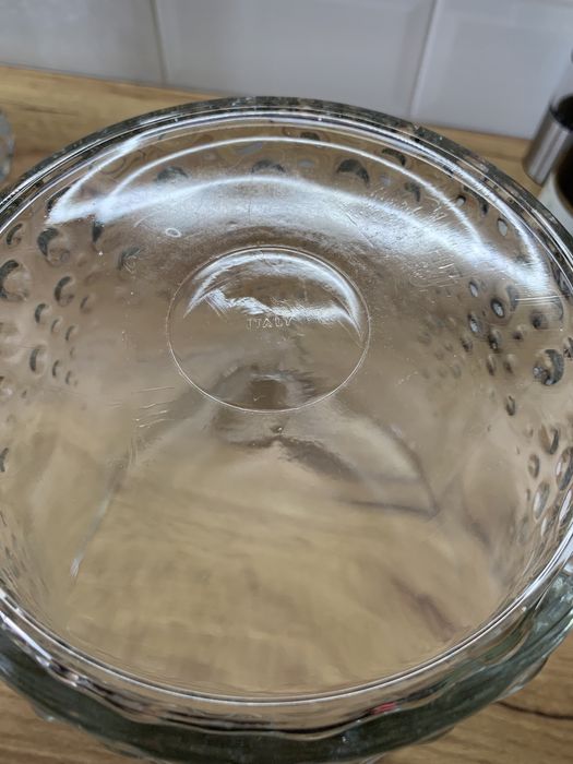 Стъклена шампаниера / Италия / 80-те