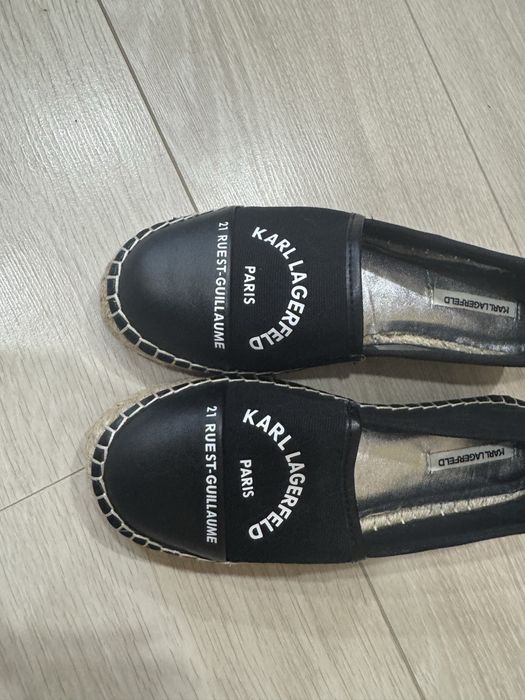 Оригинални Нови Еспадрили Karl Lagerfeld