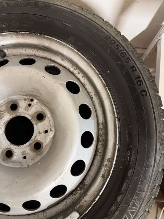 Anvelopa iarna+ vara ( m+s) continental second hand set 4 bucati