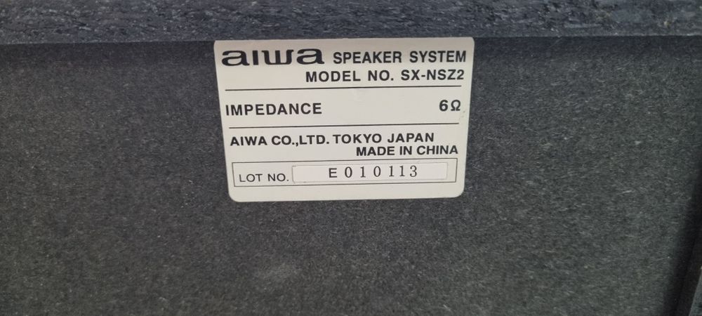 Boxe Aiwa si Sony