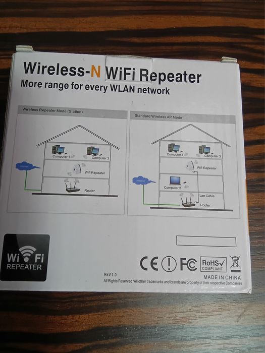 Новый усилитель  вайфай репитер wifi