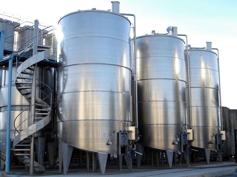 Bazin de inox / costerna de inox / tanc de inox