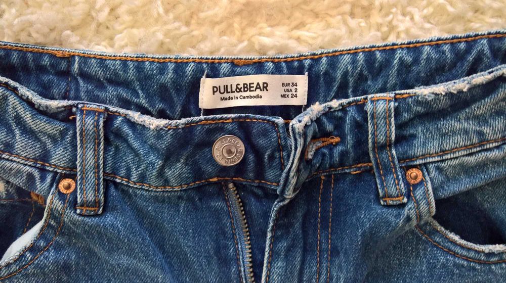 Blugi Pull&Bear/mar.34/model rupt
