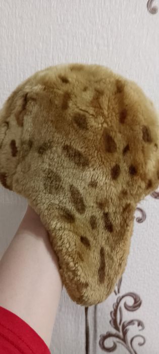 Меховая шапка детская