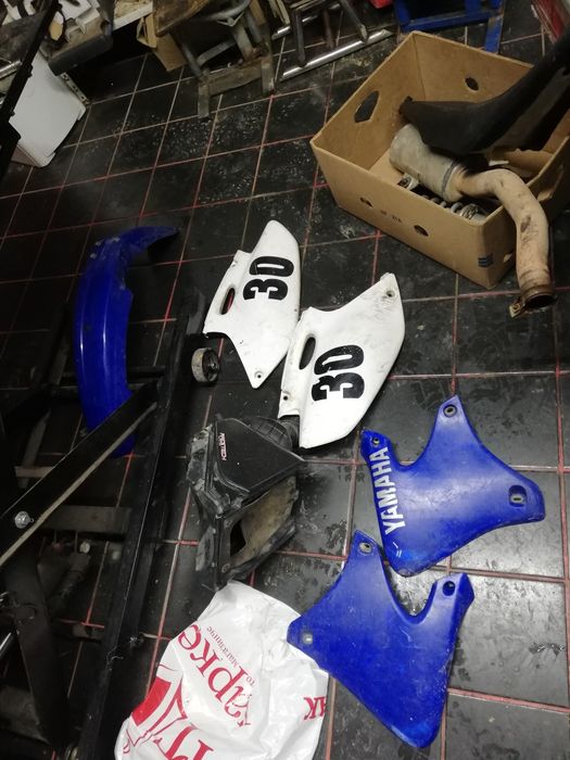 Yamaha yz 426 f  wr 400 yz 450 f на части
