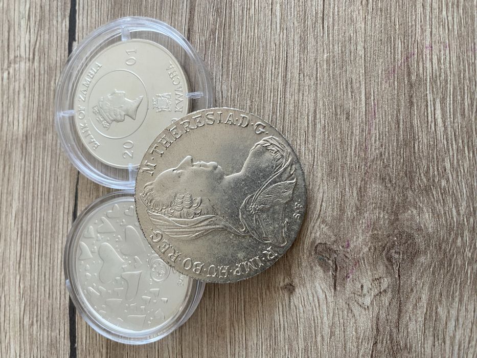 3 buc monede argint colectie