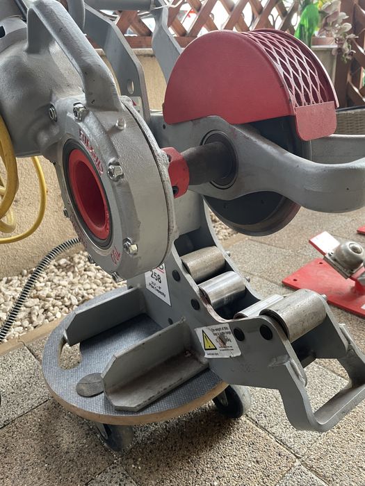 Ridgid filiera si reductie taiat teava fier 200mm