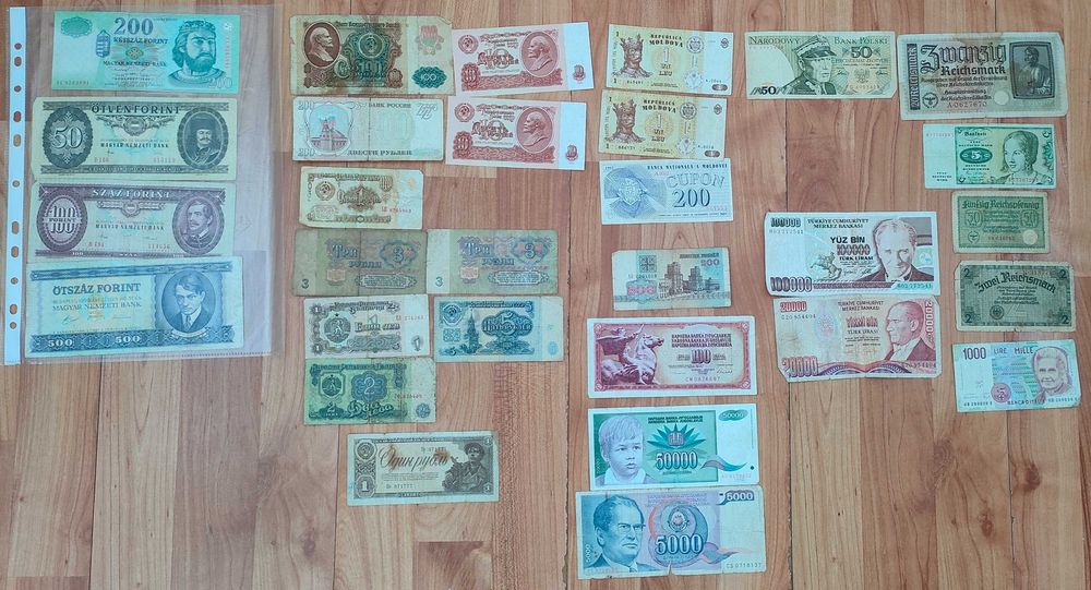 Lot bancnote străine