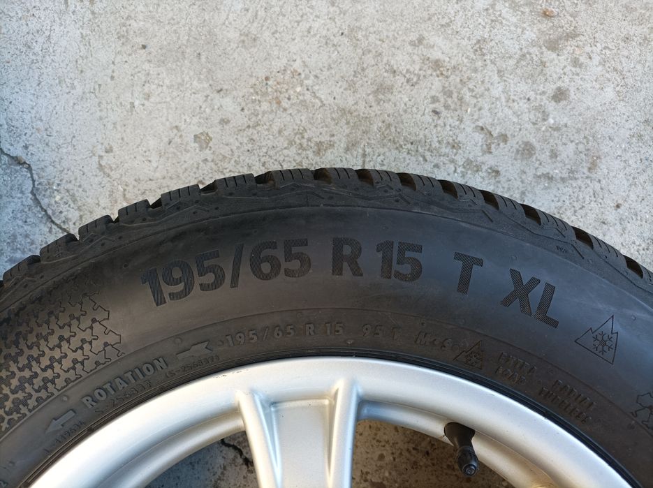 Зимни гуми с алуминиеви джанти за Опел