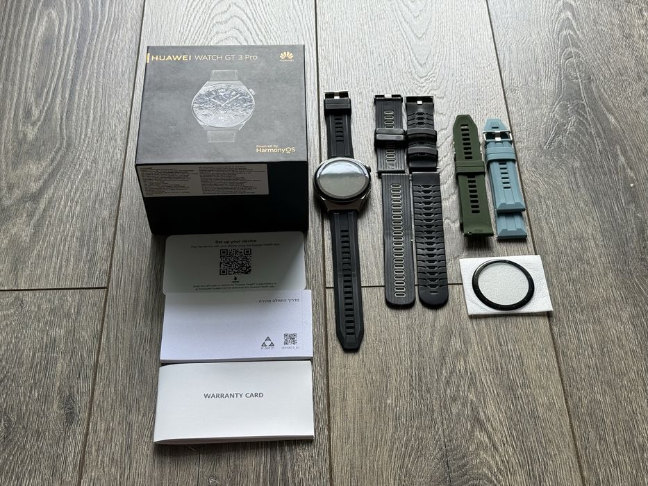 Huawei Watch GT 3 PRO, Leather Strap, Gray.