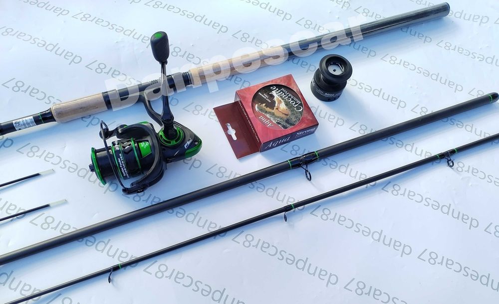 SET FEEDER Lanseta HARRIER 4,20m 150gr+Mulineta SPARKLER 4000+150m fir