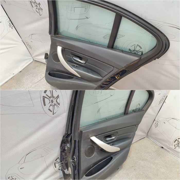 Ușă Spate Dreaptă BMW Seria 3 F30 Sedan Albastru Cod Culoare Imperialblau Brillanteffekt Metallic A89 2012 / [2012-2018] / 41009628762 (1C)