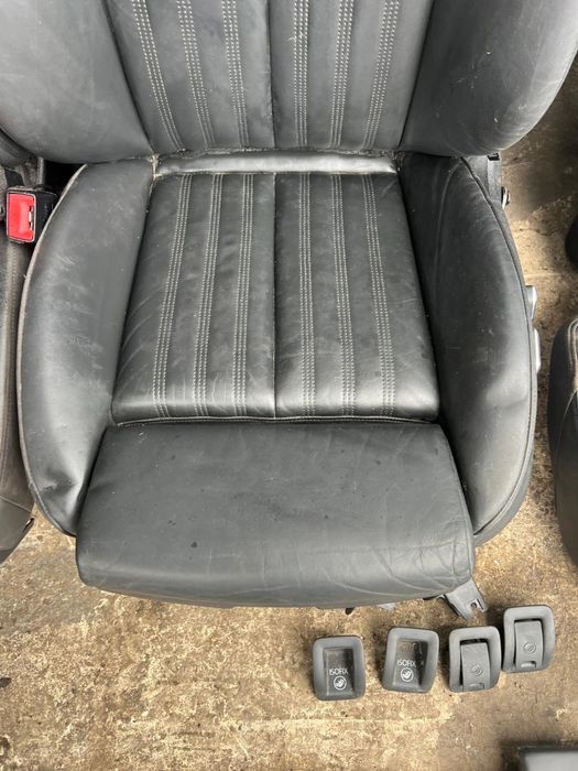 Салон за Ауди AUDI A7 Sline черен кожа електрически подгрев ном 856