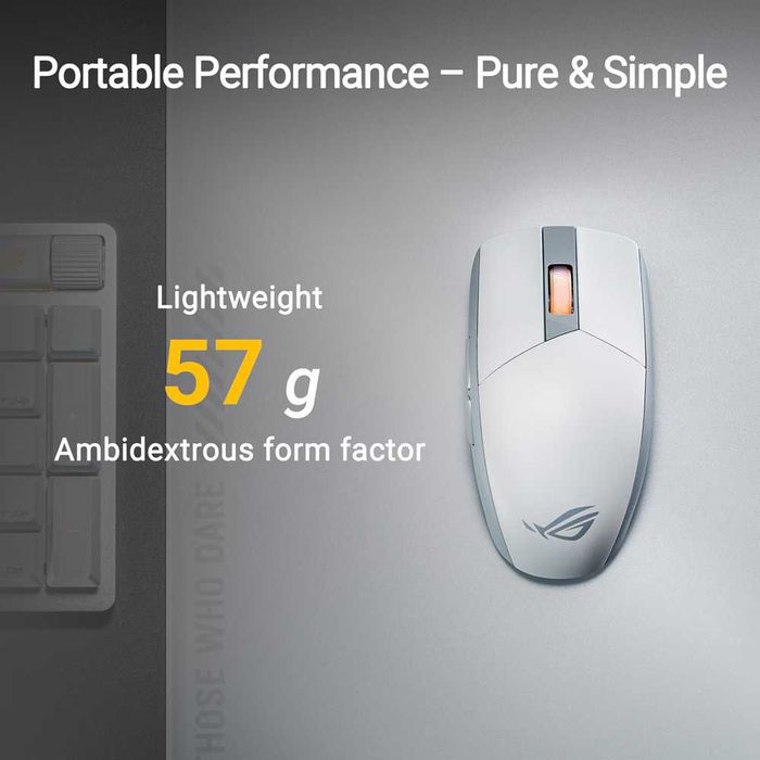 Mouse Wireless Asus Rog Strix Impact III 36k dpi nou Garantie Sigilat