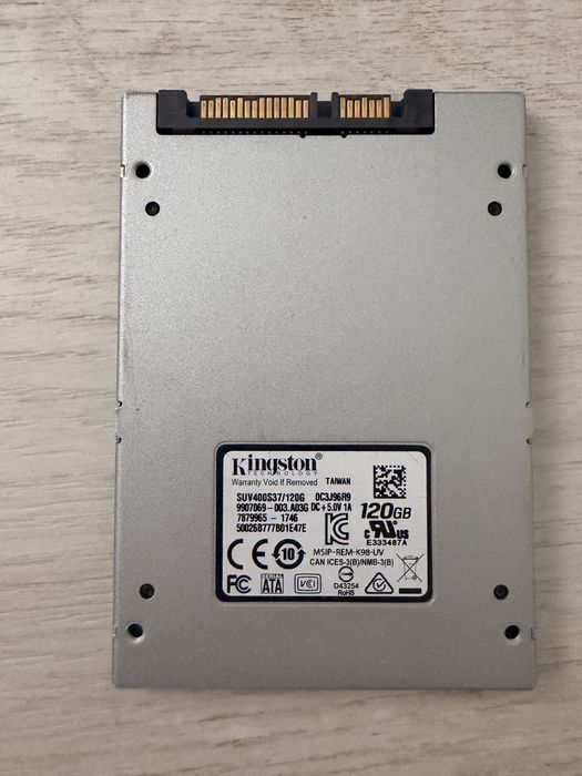 SSD 120GB Kingston