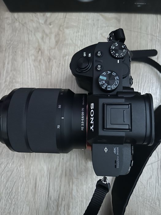 Sony Alpha 7iii cu 28-70mm ob