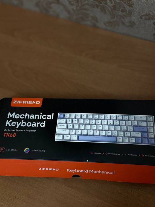 Клавиатура Zifriend TK68 почти новый