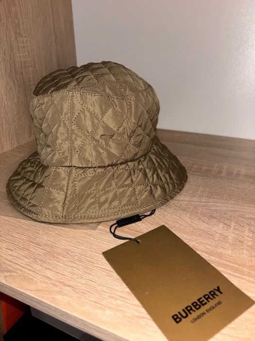 Pălărie bucket hat Burberry kaki