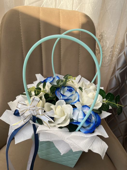 Букет из мыльных роз!