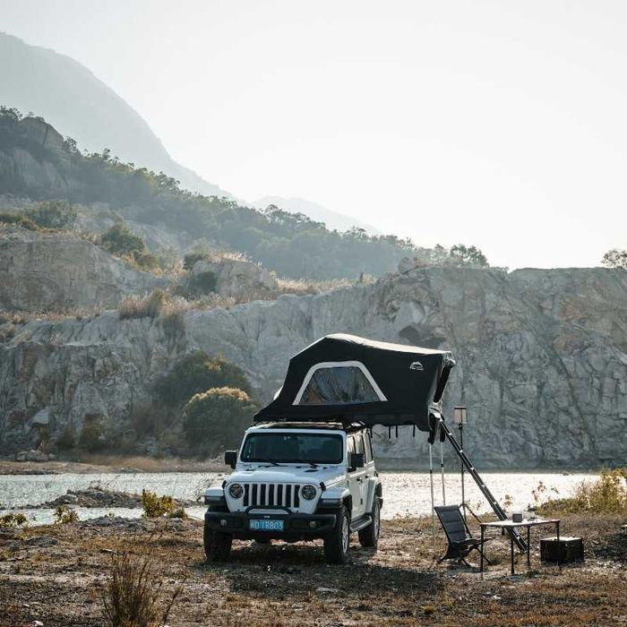 Cort de acoperiș auto 230x160 cm, 3-4 pers Voyager Pro 160 Wild Land