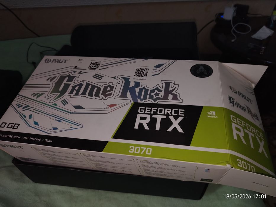 Видеокарта RTX 3070 GAME ROCK