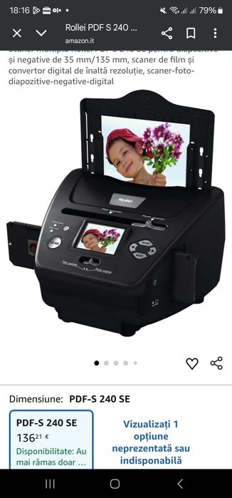 Scaner multiplu Rollei PDF S 240 SE