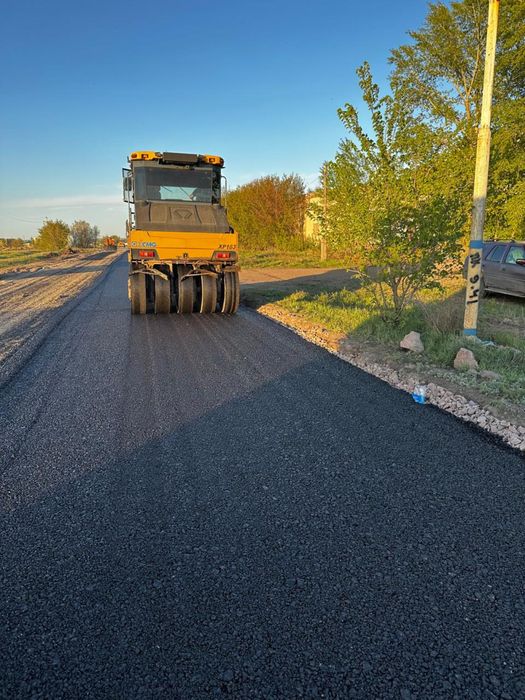 Укладка асфальта асфальтирование дорог