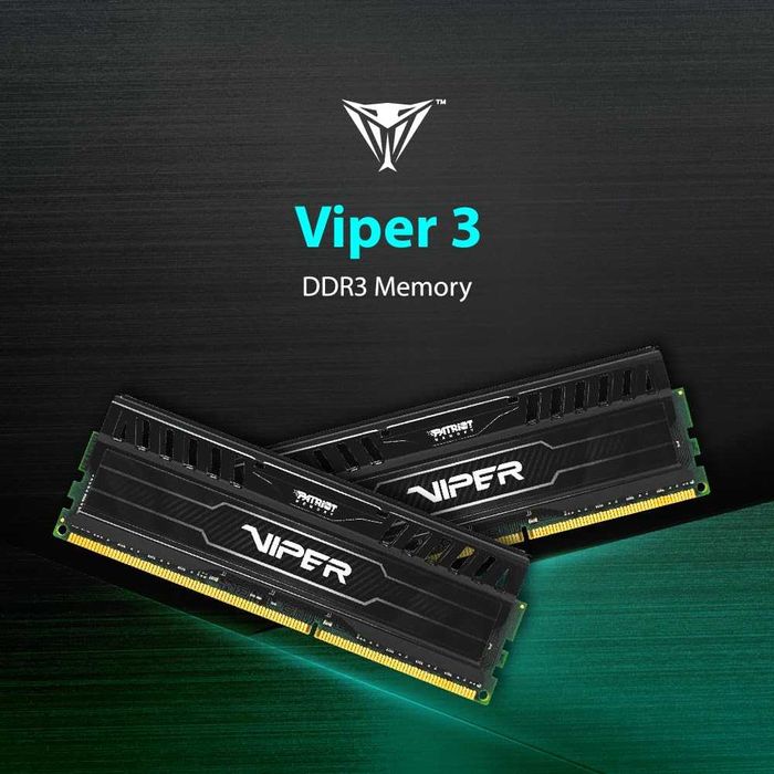 RAM 16GB 2x8gb VIPER GAMING 1600Mhz DDR3 за компютър