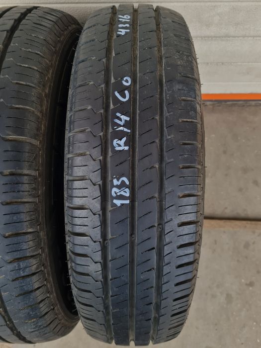 Летни гуми 2 броя за Бус HANKOOK VantraLT 185 R14C дот 4316
