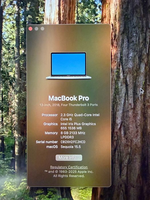 MacBook Pro 13 2018 Touch Bar