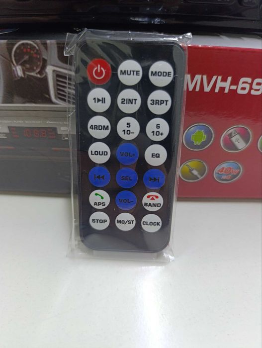 Pioneer Radio Fleshka Avtomobil Magnitafon – USB, Bluetooth, AUX,