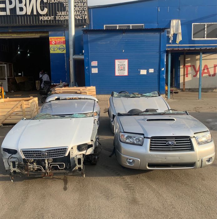 Subaru Forester контрактный двигатель привозной из Японии в морде акпп