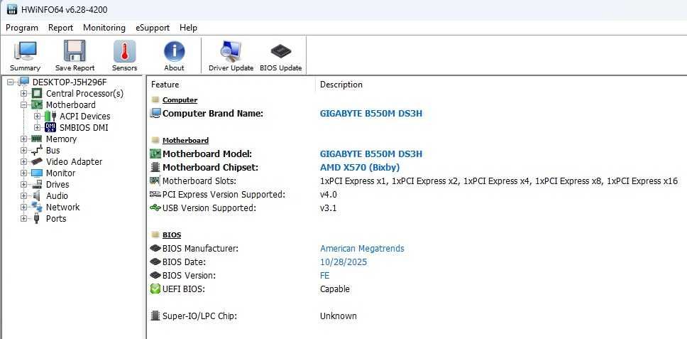 Placa de baza Gigabyte B550M DS3H soket AM4